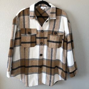 Oversized Flannel Shacket